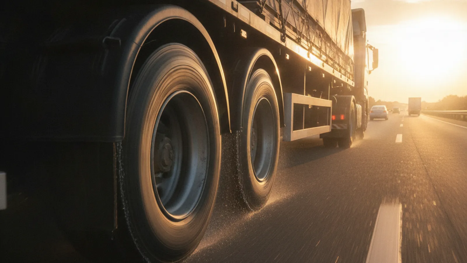 Blindagem de pneus TEX — Transporte Rodoviário