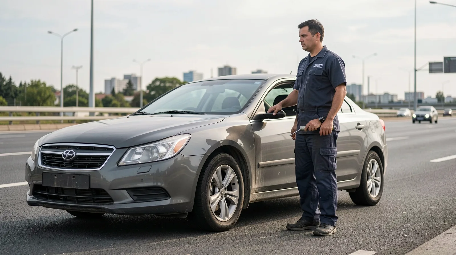 Pneu de automóvel em destaque com fb pneus para alta performance e segurança na estrada