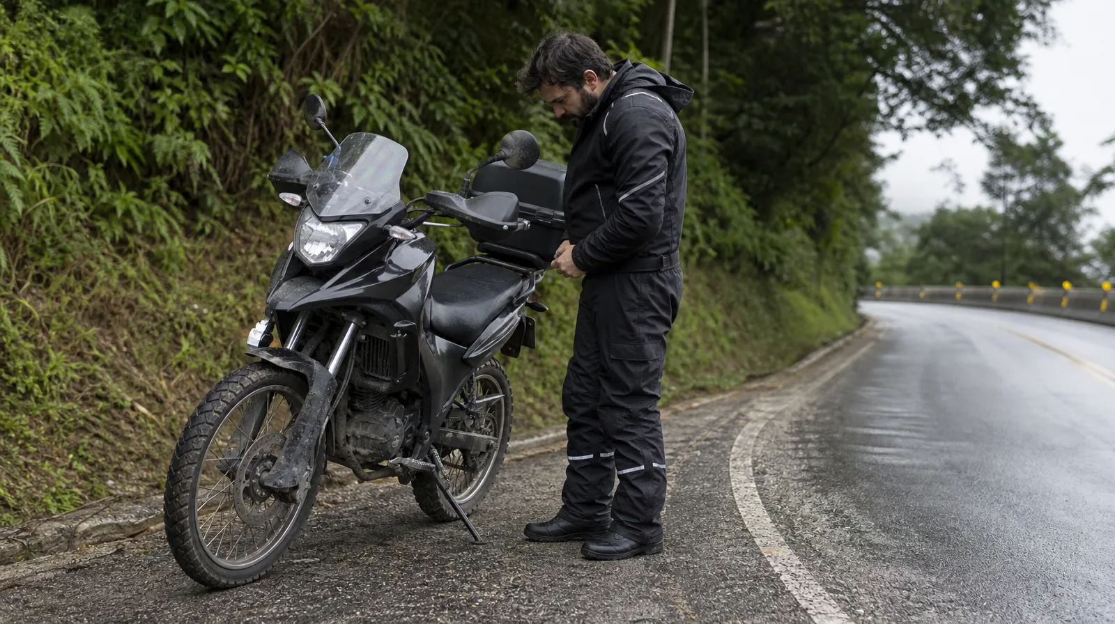 Motocicletas já testamos produto similar há 2 anos e não funcionou bem em pneu de motocicleta na oficina