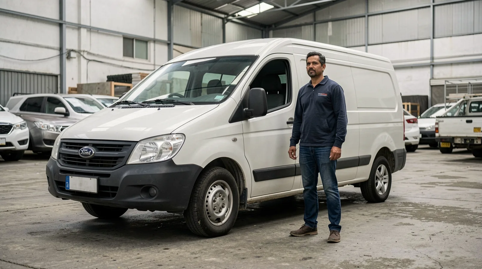 Pneu de Utilitarios em veículo fotorrealista pronto para uso urbano e trabalho pesado