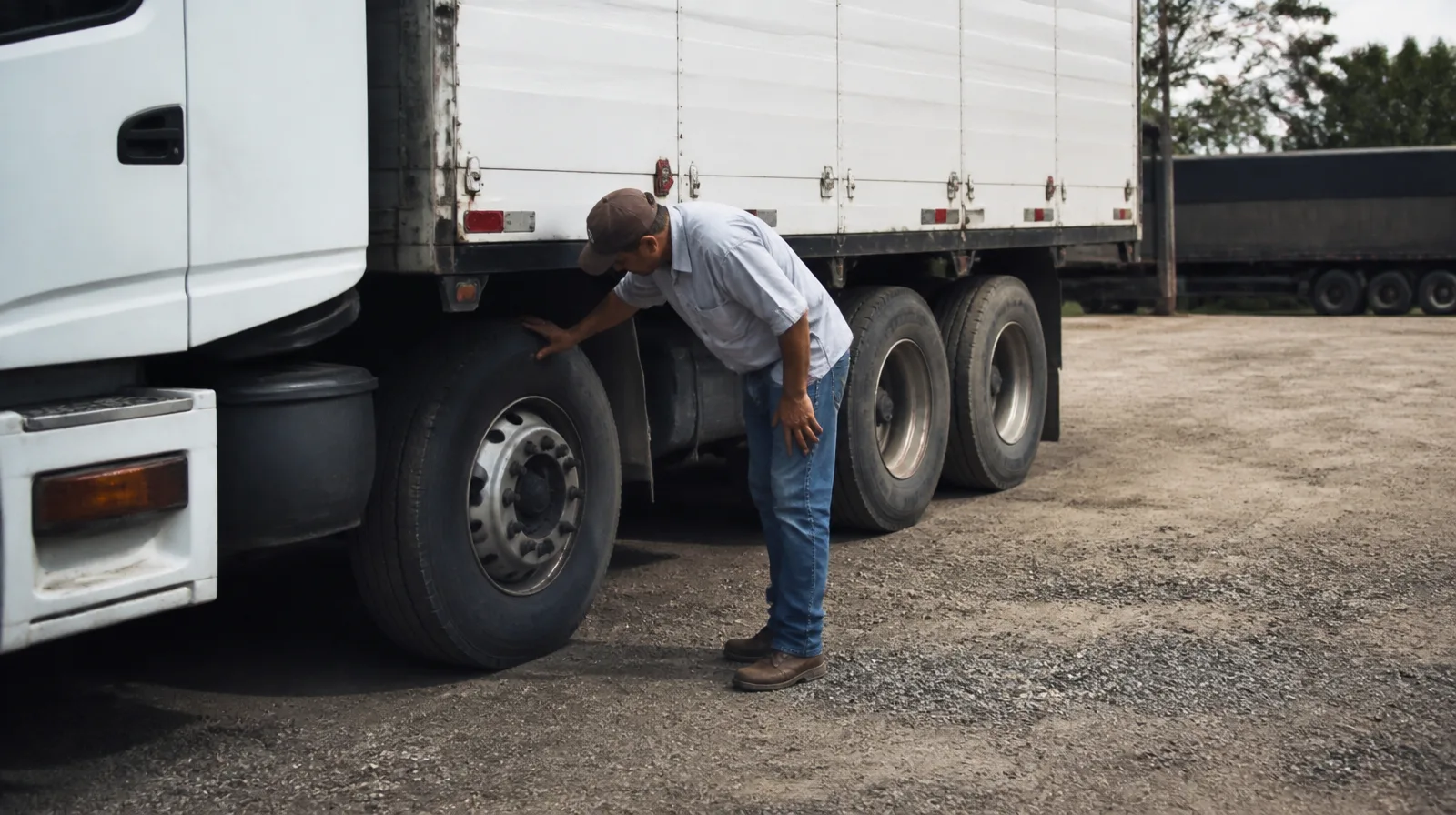 Pneu de veículo rodoviario de carga em inspeção ABNT exige inspecao de pneu combustivel a cada 3 m em estrada