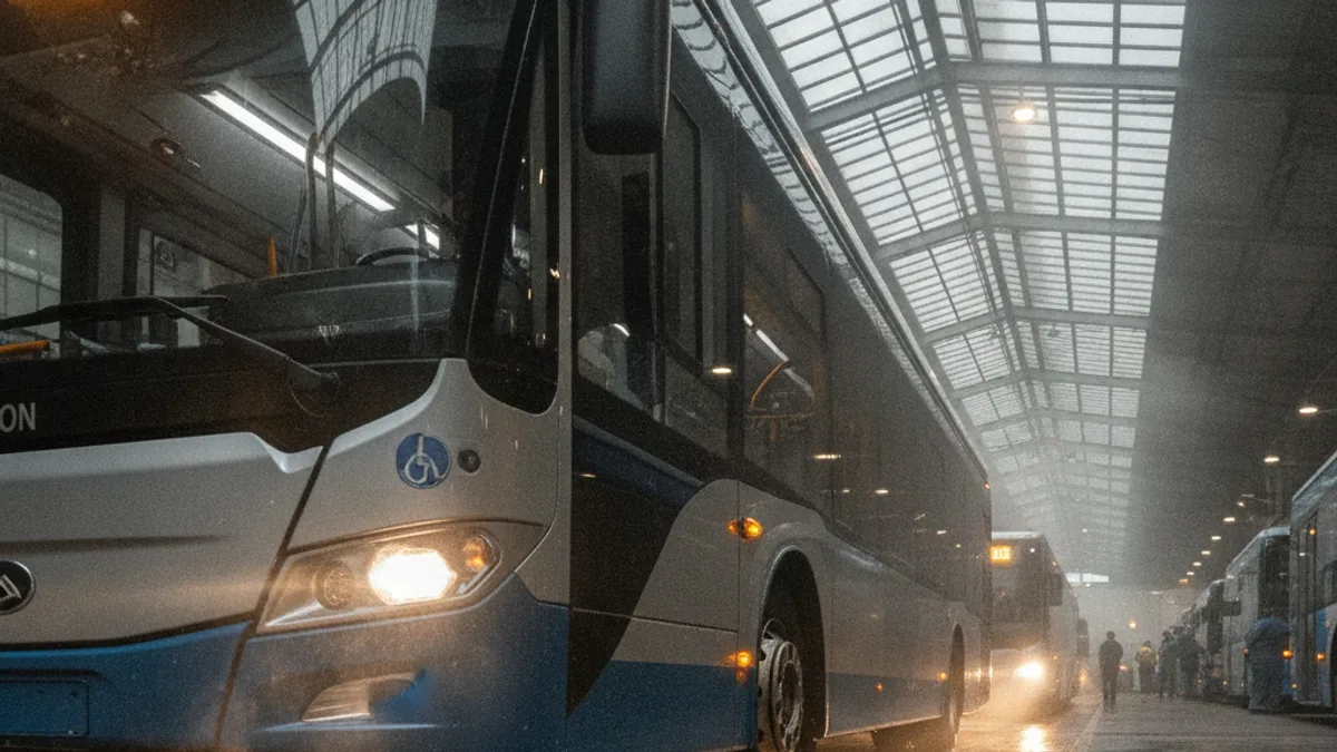 Pneu de ônibus antifuro com selante TEX PRO PLUS em ônibus urbano, rodoviário e escolar