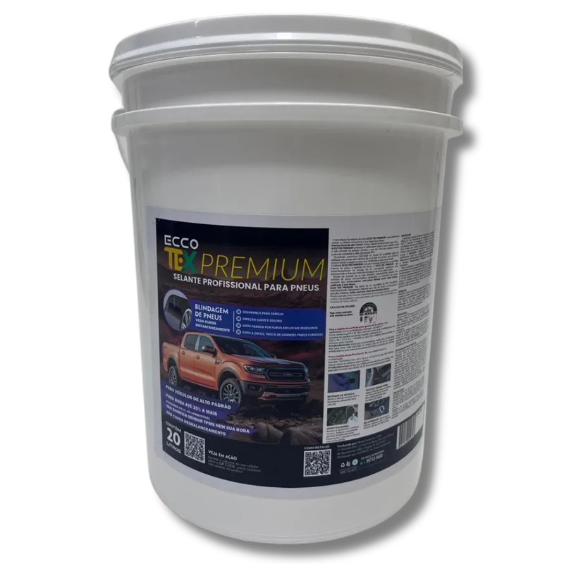 ECCO TEX PREMIUM 20 L — embalagem do selante TEX