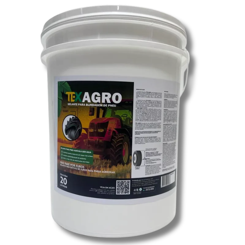 TEX AGRO 20 L — embalagem do selante TEX