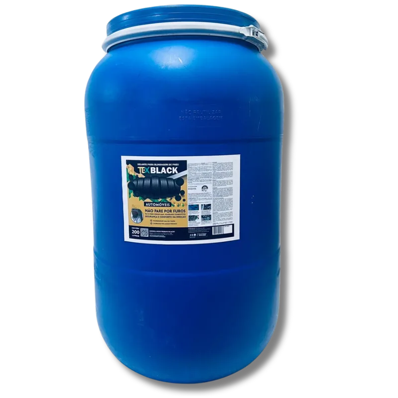 TEX BLACK 200 L — embalagem do selante TEX