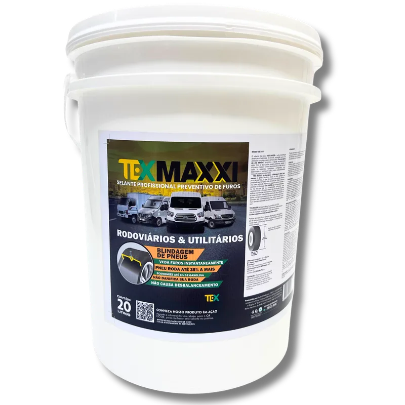TEX MAXXI 20 L — embalagem do selante TEX