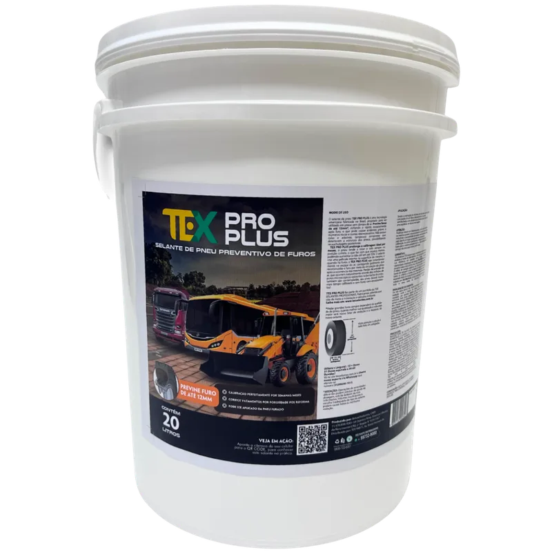 TEX PRO PLUS 20 L — embalagem do selante TEX