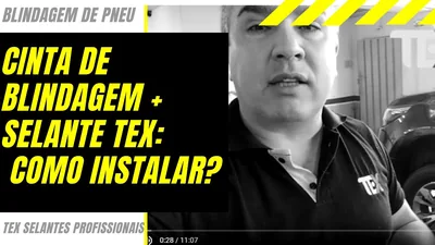 Cena do vídeo: CINTA DE AÇO + SELANTE DE PNEU ECCO TEX: COMO INSTALAR?