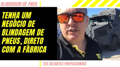 Cena do vídeo: Selante de pneu padrão militar