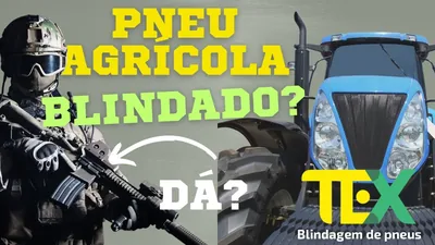 Cena do vídeo: Como blindar pneu agrícola contra furos de 10mm (ou acima)?