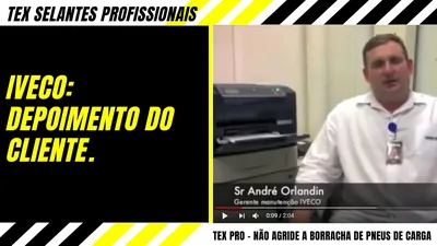 Cena do vídeo: Depoimento Iveco após usar Selante de pneu TEX PRO em sua frota