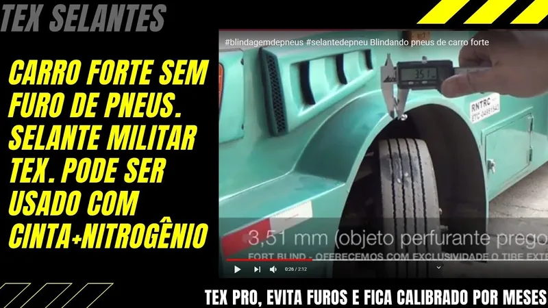 Assistir: Blindando pneus de carro forte