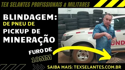 Cena do vídeo: BLINDAGEM DE PNEU DE PICKUP DE MINERAÇÃO DA VALE