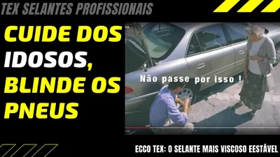 Cena do vídeo: Blinde seu pneu e cuide dos seus idosos