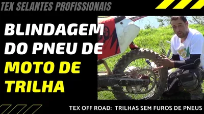 Cena do vídeo: Como Blindar Pneu De Moto De Trilha Com Tex Selantes & Câmara Lucioli
