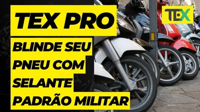 Cena do vídeo: Como blindar pneu de MOTOS ATÉ 500CC sem desbalancear