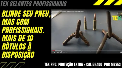 Cena do vídeo: Vale a pena BLINDAR o pneu? Só se for com este selante da TEX.